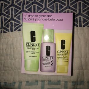 Clinique 10 day to Grate skin